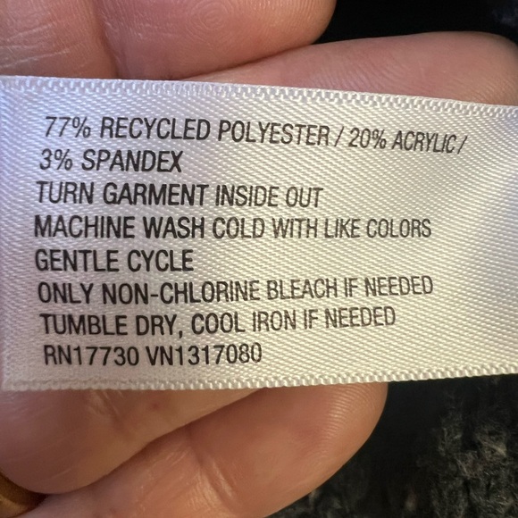 Universal Thread Charcoal Cardigan Sweater - Picture 8 of 8